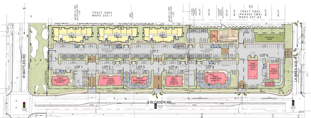 2023 6 29 a1 westgate village site plan 42x30