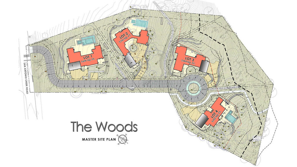 the woods site plan